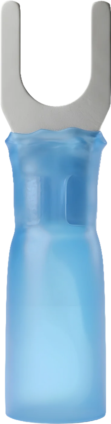 Heat-shrink fork terminal