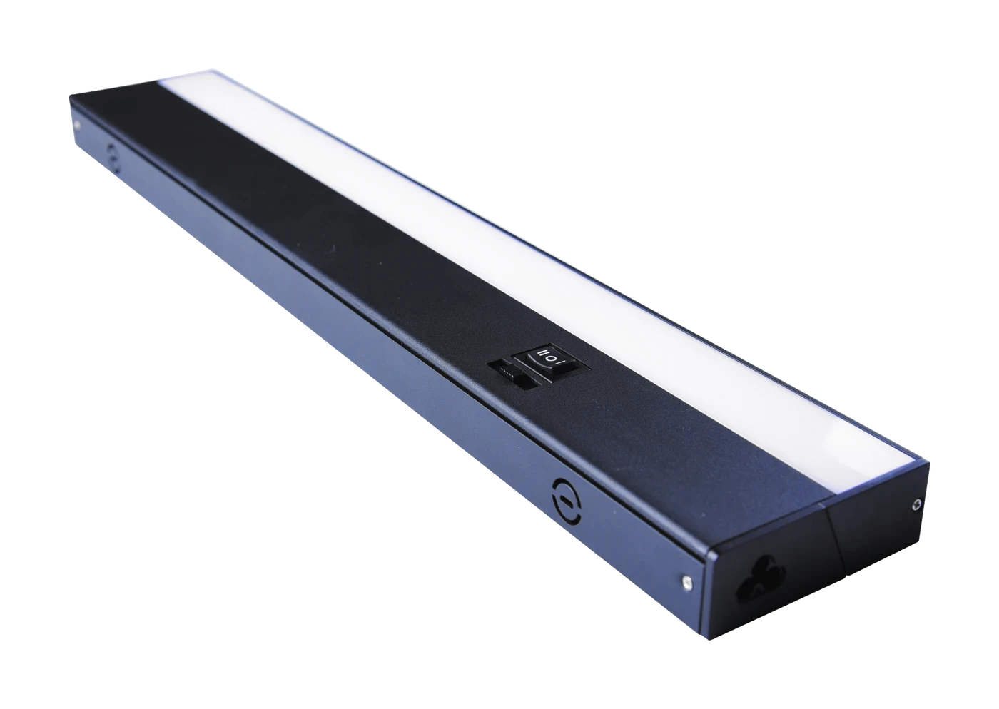 Black 18 inch linkable under-cabinet LED light