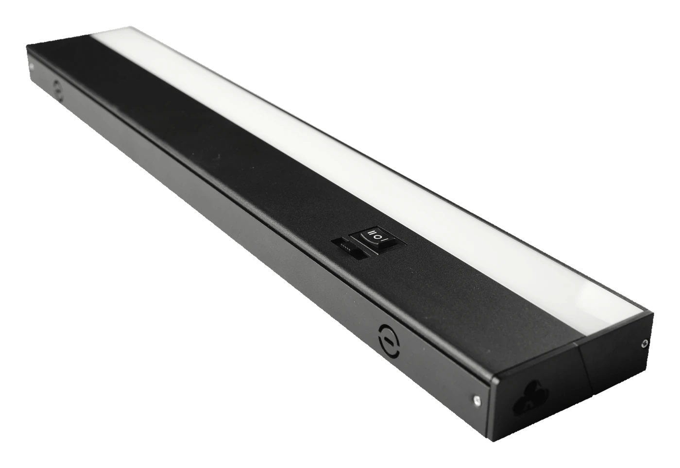 Zone 18 in. 3-CCT linkable under-cabinet light — Black 18 inch linkable under-cabinet LED light