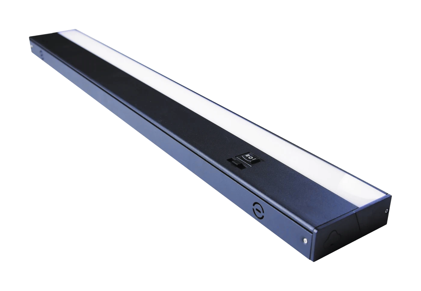 Black 24 inch linkable under-cabinet LED light