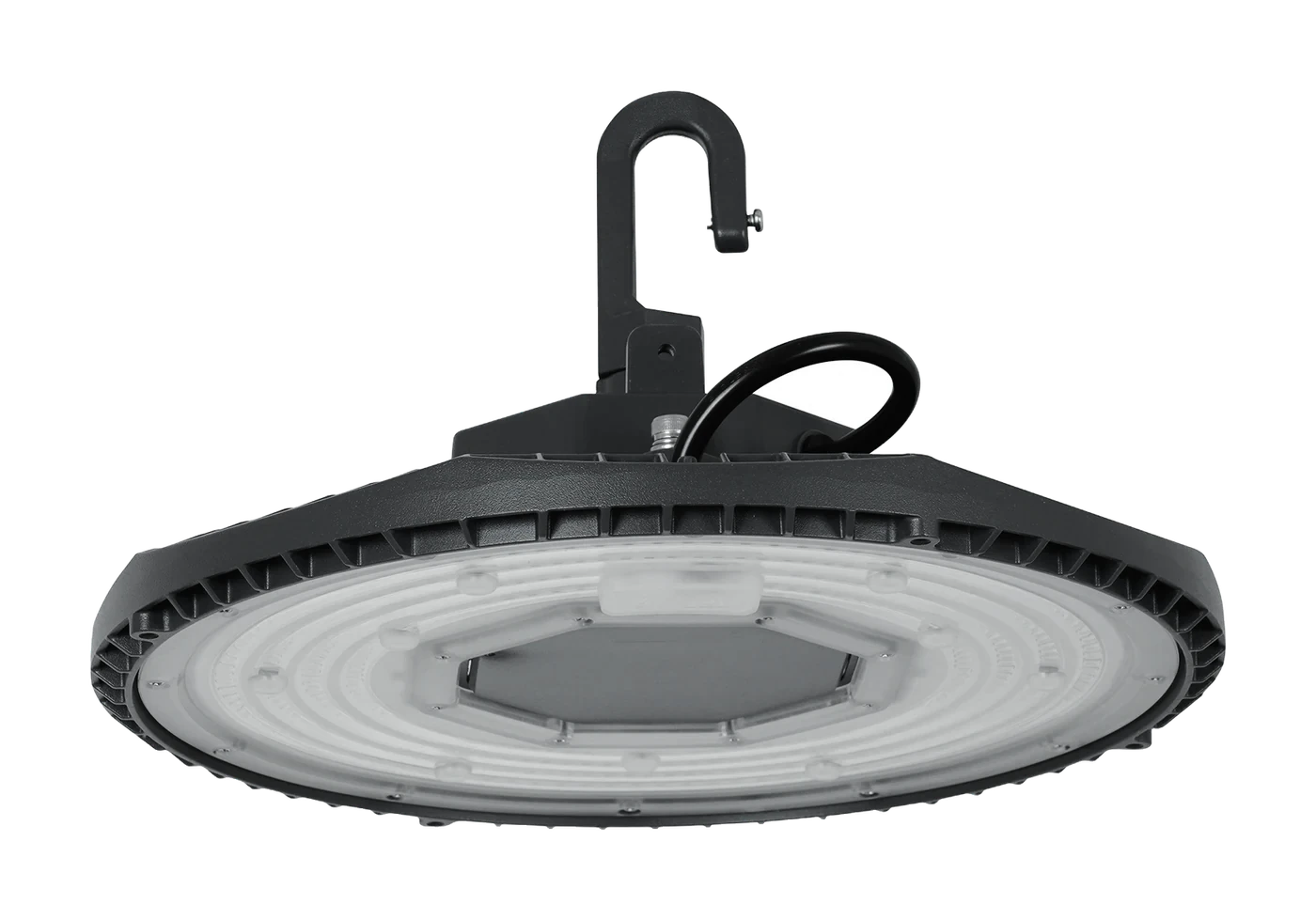 Round LED grow high bay light with hanging hook