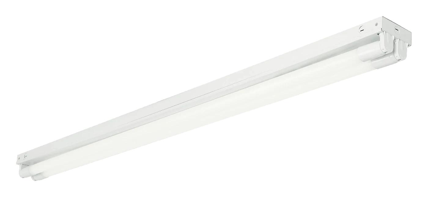 Zone 4 ft 2-light strip light — White four foot two-lamp LED strip light