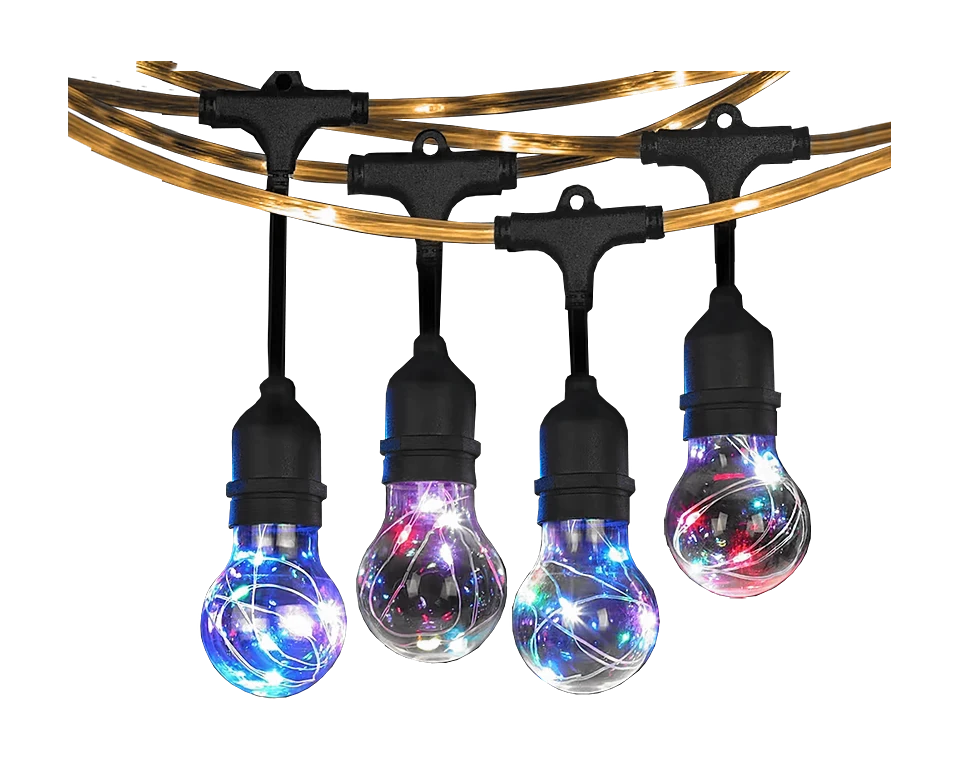 Fairy café string light with six colour changing bulbs