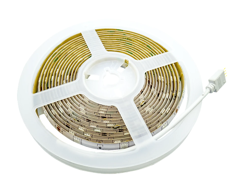 Reel of smart RGBW LED tape light